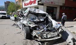 Freni patlayan kamyon caddeyi savaş alanına çevirdi
