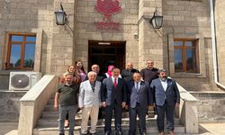 Güneydoğulu gazetecilerden vali Erin’e anlamlı ziyaret