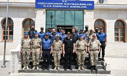 Tümgeneral Tombul’dan Güçlükonak Emniyetine Ziyaret