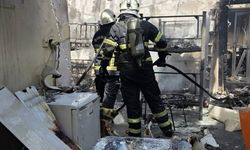 Şırnak’ta Alevlerin Arasından Bayrak Kurtarıldı