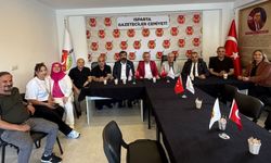 GGF Heyeti Isparta Gazeteciler Cemiyeti’nde