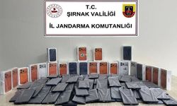 Şırnak'ta 13,7 milyon liralık kaçak ürün ele geçirildi