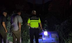 Freni patlayan araç bahçeye uçtu, sürücü yaralandı