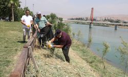 Dicle Nehri Çevresinde Hummalı Temizlik Seferberliği