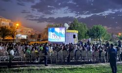 Kızır Parkı’nda Çocuklar İçin Açık Hava Sinema Keyfi