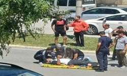 Elazığ'da motosiklet devrildi, 1 yaralı
