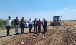 Kaymakam Partal yol çalışmalarını yerinde inceledi