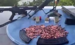 4 adet ruhsatsız silah ele geçirildi, 1 gözaltı