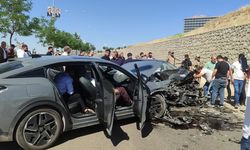 Şırnak ta feci kaza can aldı, 1 ölü 3 yaralı