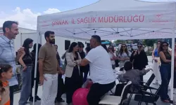 Şırnak’ta Sağlıklı Yaşam İçin Stantlar Kuruldu