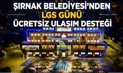 Şırnak Belediyesi’nden LGS Günü Ücretsiz Ulaşım Desteği