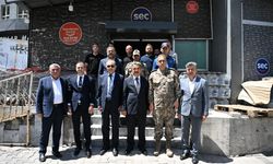 Vali Ekici’den Şehit Ailesi ve Esnafa Ziyaret