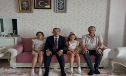 Vali Ekici, Hacı Ferhat Tatar'ı Ziyaret Etti