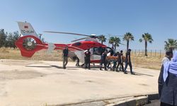 Şırnak'ta Yaralanan Şahıs İçin Ambulans Helikopter Havalandı