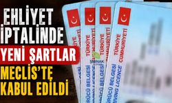 Ehliyet İptalinde Yeni Şartlar Meclis'te Kabul Edildi