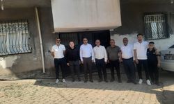 Silopi Kaymakamı Partal'dan şehit ailelerine ziyaret