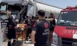 Cizre-Nusaybin Yolunda Zincirleme Tanker Kazası