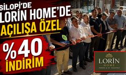 Silopi’de Lorîn Home’de Açılışa özel %40 indirim
