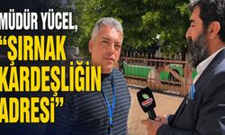Müdür Yücel, “Şırnak kardeşliğin adresi”
