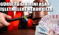 Gürültü Sınırını Aşan İşletmelere Rekor Ceza
