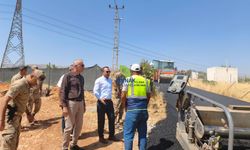 Silopi'de köy yolları yenileniyor