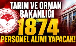 Tarım ve Orman Bakanlığı 1874 personel alacak