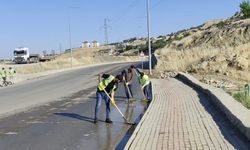 Şırnak Belediyesi Kent Merkezinde Temizliği Sürdürüyor