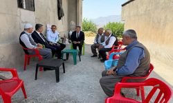 Şırnak Valisi Ekici, Toptepe Köyü'nde Vatandaşlarla Buluştu