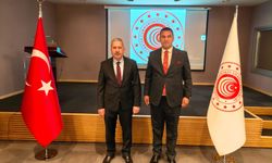 TÜMKON heyeti ticaretin geleceğini masaya yatırdı