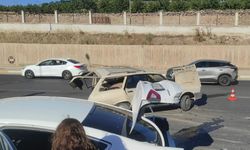 4 aracın karıştığı zincirleme kazada 1 kişi yaralandı