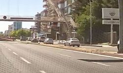 Üst geçitten düşen şahıs yaralandı