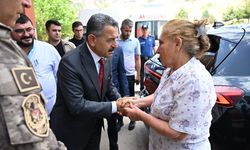 Cizre'de Yaralanan Polis Memuruna Moral Ziyareti