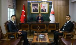 Yeni Kaymakamlardan Vali Ekici'ye Ziyaret