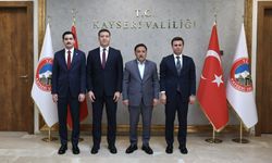 Şırnaklı Kaymakam Naifoğlu’ndan Vali Çiçek’e ziyaret