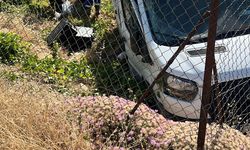 Minibüs şarampole yuvarlandı, 11 yaralı