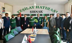 Bakan Bolat Şırnak Yeşilayını Ziyaret Etti