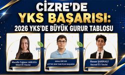 2026 YKS'de Cizre’de Büyük Gurur Tablosu