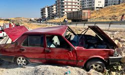 Kontrolden çıkan otomobil şarampole girdi: 1 yaralı