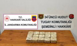 Sınırda 7 kilo 720 gram eroin ele geçirildi