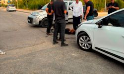 Nusaybin'de otomobil ile motosiklet çarpıştı: 1 yaralı
