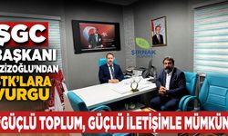 ŞGC Başkanı Azizoğlu’ndan STK’lara vurgu “Güçlü toplum, güçlü iletişimle mümkün”