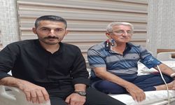Silopi’de oğuldan babaya anlamlı böbrek bağışı