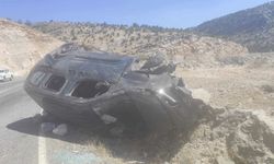 Trafik kazasınsa 2 kişi yaralandı