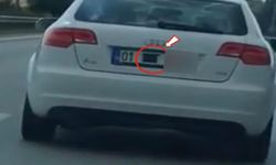 Otoyolda plaka gizleyerek seyreden araca 140 bin TL ceza