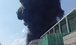 Fabrikada yangın çıktı bölgeye çok sayıda ekip gönderildi