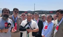 Habur’da Filistin konvoyundan ortak mesaj “Bu bitiş değil, başlangıç”