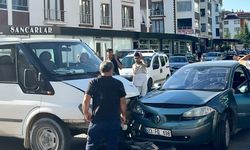 Kazadan kaçmak isterken motosiklet çarptı