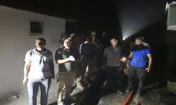 Feci köy yangınında 10 ev hasar gördü
