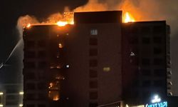 Yangında 1 kişi mahsur kaldı, 8 kişi dumandan etkilendi