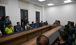 Emniyet Müdürü Sazak, Beytüşşebap ekibiyle buluştu